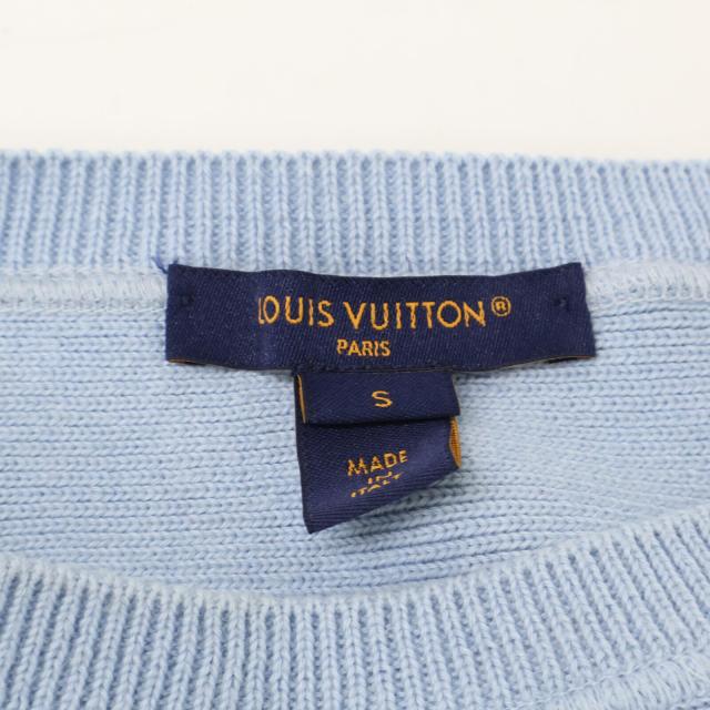 LOUIS VUITTON ルイヴィトン トップス S ブルー/ネイビー/オフホワイト レディース