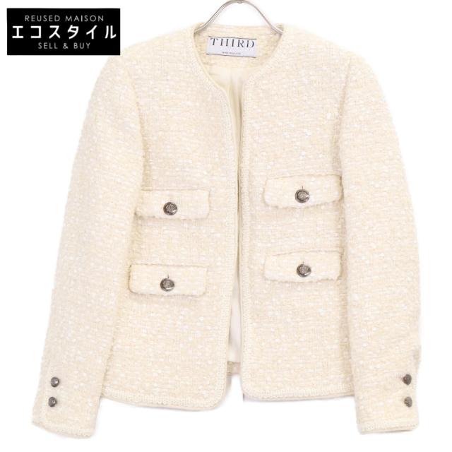 THIRD MAGAZINE  サードマガジン ジャケット 9 アイボリー レディース