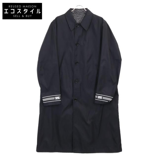 BURBERRY バーバリー コート 50 ブラック メンズ