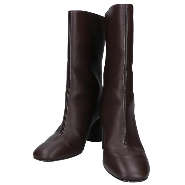 HERMES エルメス シューズ 40 ダークブラウン レディース_1