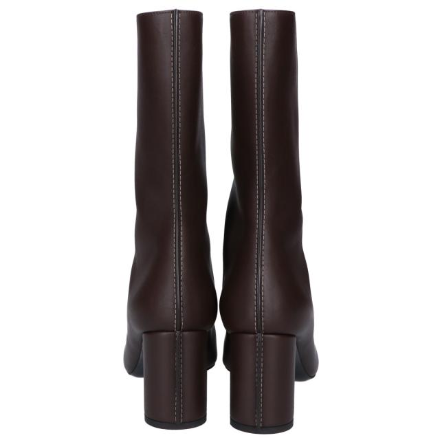 HERMES エルメス シューズ 40 ダークブラウン レディース_4