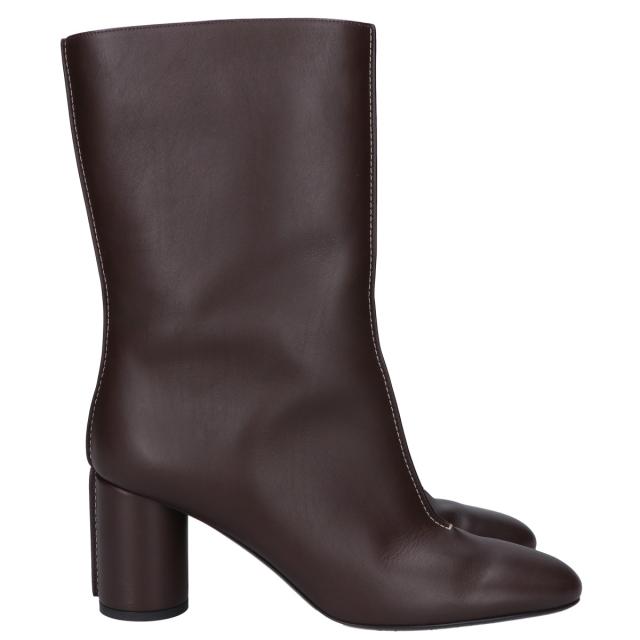 HERMES エルメス シューズ 40 ダークブラウン レディース_5