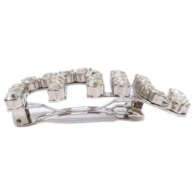 MIUMIU ミュウミュウ ヘアアクセサリー シルバー レディース