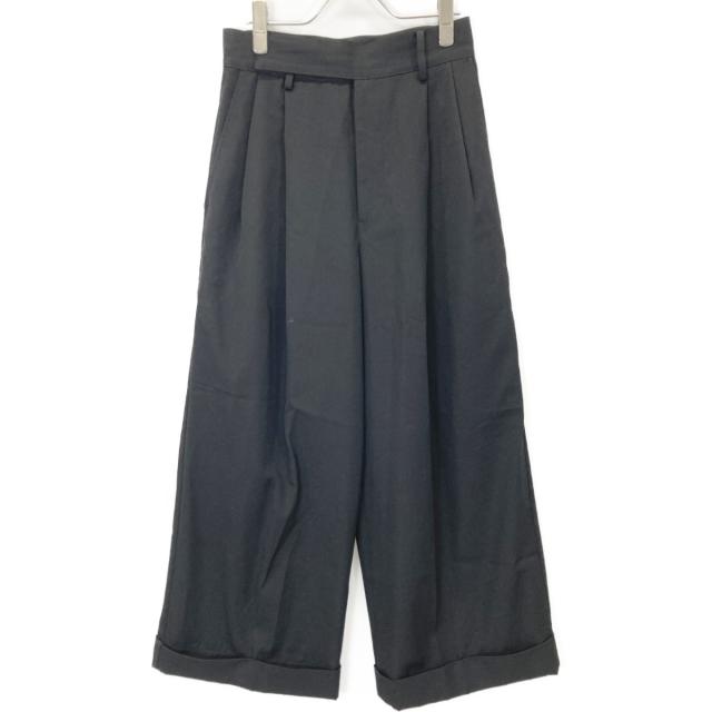 REGULATION Yohji Yamamoto レギュレーション ヨウジヤマモト ボトムス 1 ブラック レディース_1