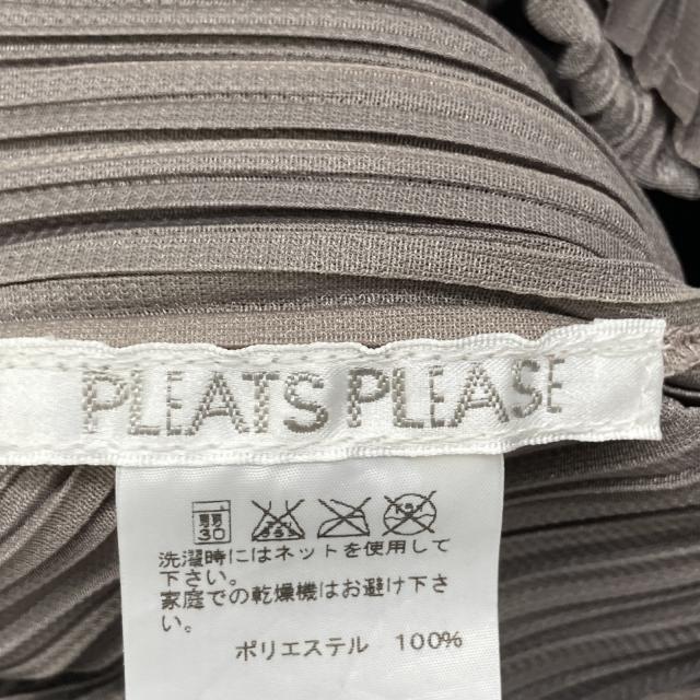 PLEATS PLEASE プリーツプリーズ ワンピース 3 ゴールド レディース_3