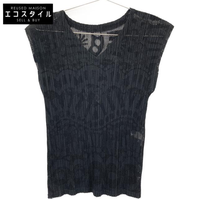 PLEATS PLEASE プリーツプリーズ トップス 3 ブラック レディース
