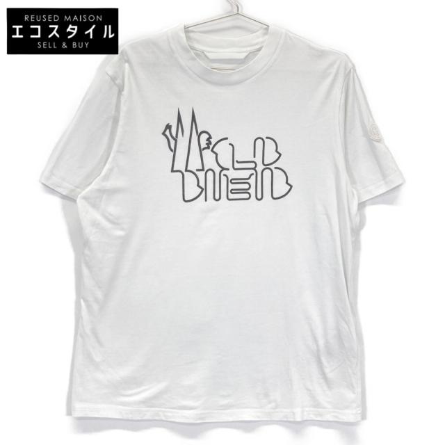 MONCLER モンクレール トップス M ホワイト メンズ