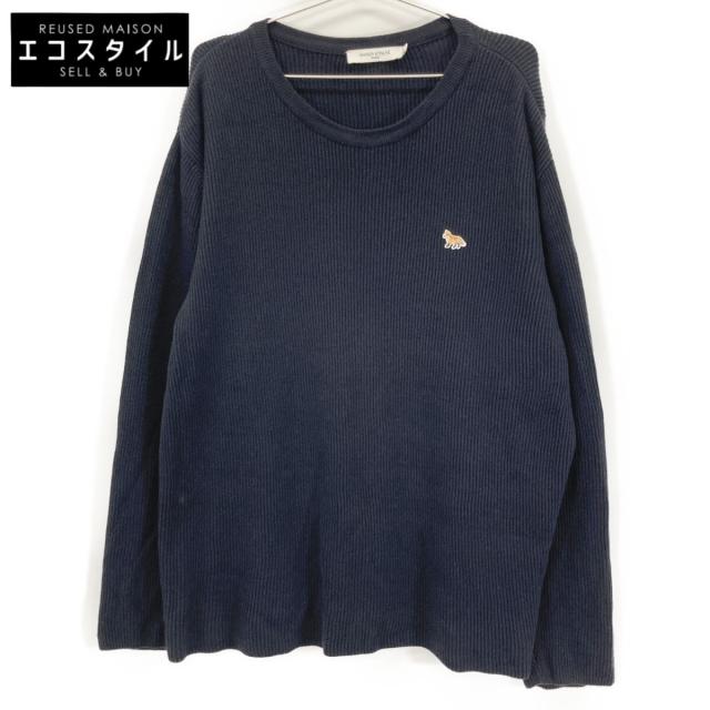 MAISON KITSUNE メゾンキツネ トップス M ネイビー メンズ