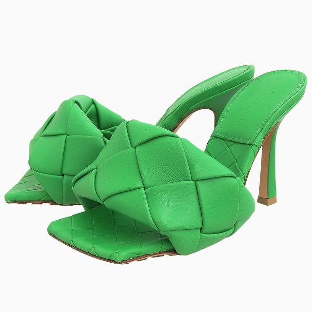 BOTTEGA VENETA ボッテガヴェネタ シューズ 34 グリーン レディース_1