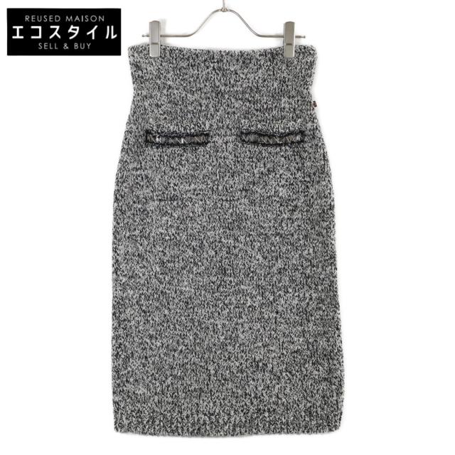 LOUIS VUITTON ルイヴィトン スカート M グレー レディース