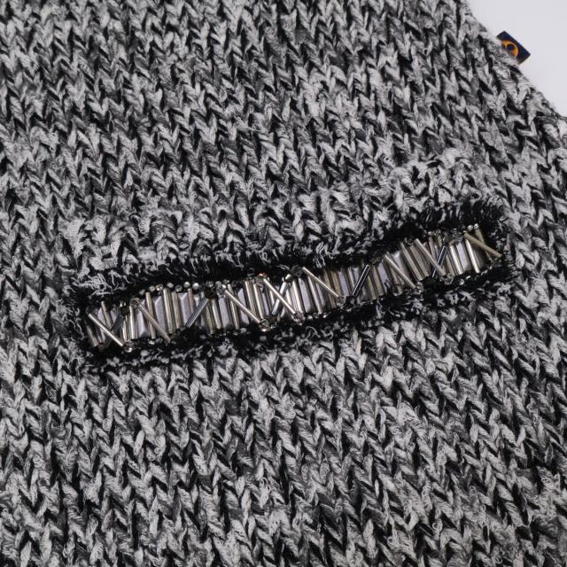LOUIS VUITTON ルイヴィトン スカート M グレー レディース_3