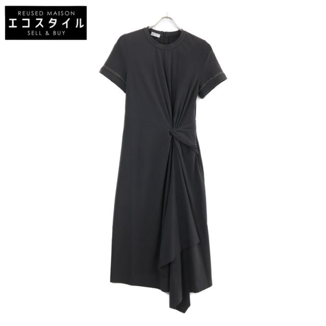 BRUNELLO CUCINELLI ブルネロクチネリ ワンピース XS グレー レディース