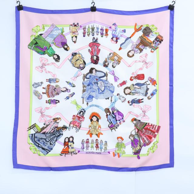 HERMES エルメス スカーフ マルチカラー レディース