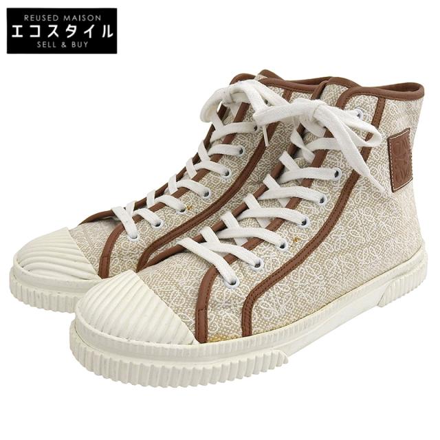 LOEWE ロエベ シューズ 41 ベージュ メンズ