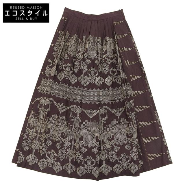 Max MaraWEEKEND マックスマーラウィークエンド スカート 40 ボルドー レディース