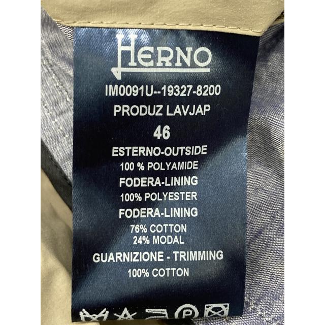 HERNO ヘルノ コート 46 ベージュ メンズ_5