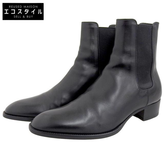 SAINT LAURENT PARIS サンローランパリ シューズ 39 ブラック メンズ