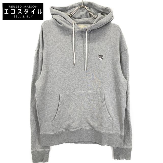 MAISON KITSUNE メゾンキツネ トップス L グレー メンズ