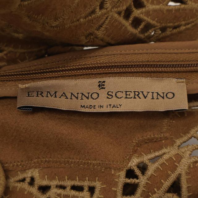 ERMANNO SCHERVINO エルマンノシェルヴィーノ ワンピース 42 ブラウン レディース_3
