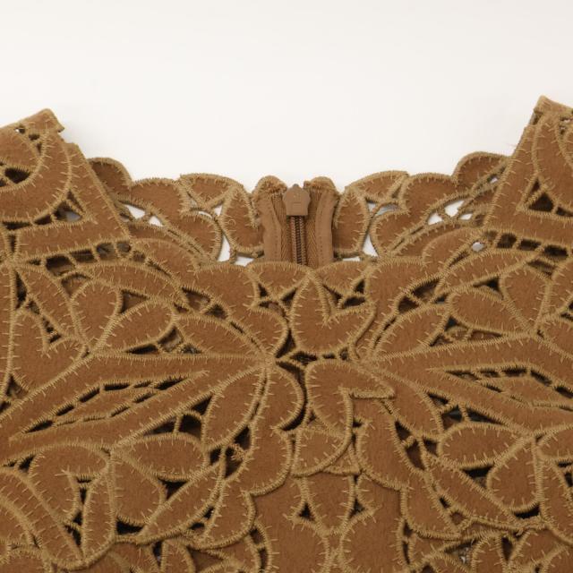 ERMANNO SCHERVINO エルマンノシェルヴィーノ ワンピース 42 ブラウン