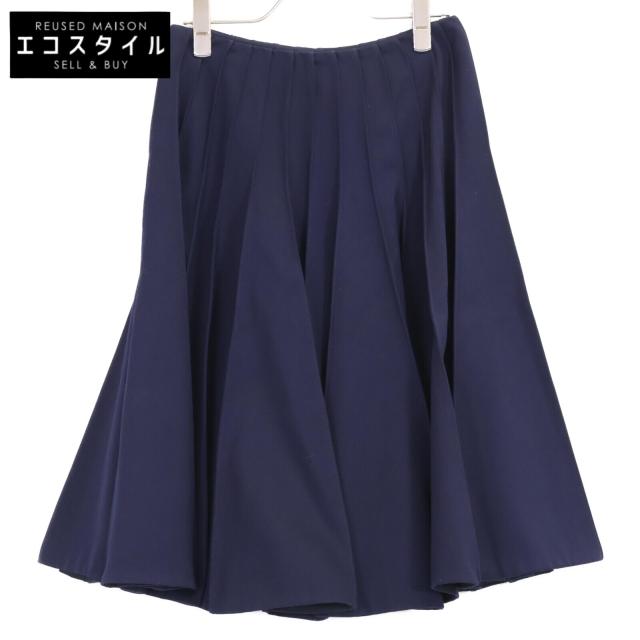 BOTTEGA VENETA ボッテガヴェネタ スカート 34 ネイビー レディース