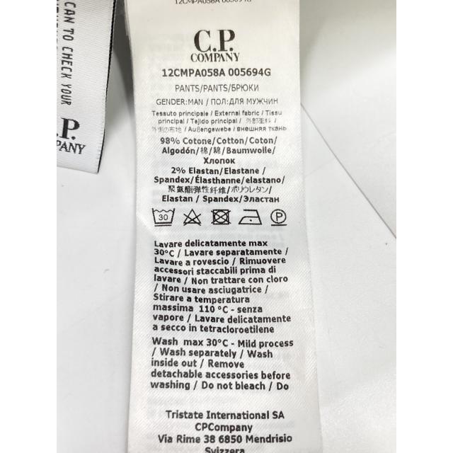 C.P.COMPANY シーピーカンパニー ボトムス 44 ブラック メンズ