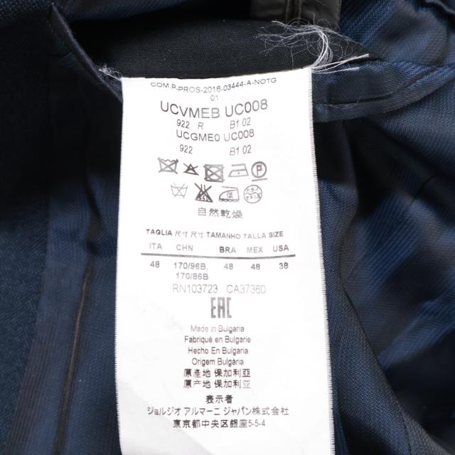 ARMANI COLLEZIONI アルマーニコレッツォーニ スーツ セットアップ 48 ネイビー メンズ_9