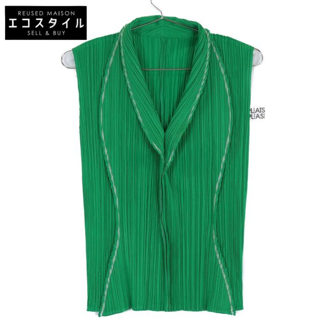 PLEATS PLEASE プリーツプリーズ トップス 3 グリーン レディース