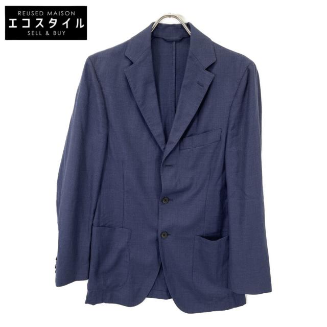 Belvest ベルベスト ジャケット 44 ブルー メンズ