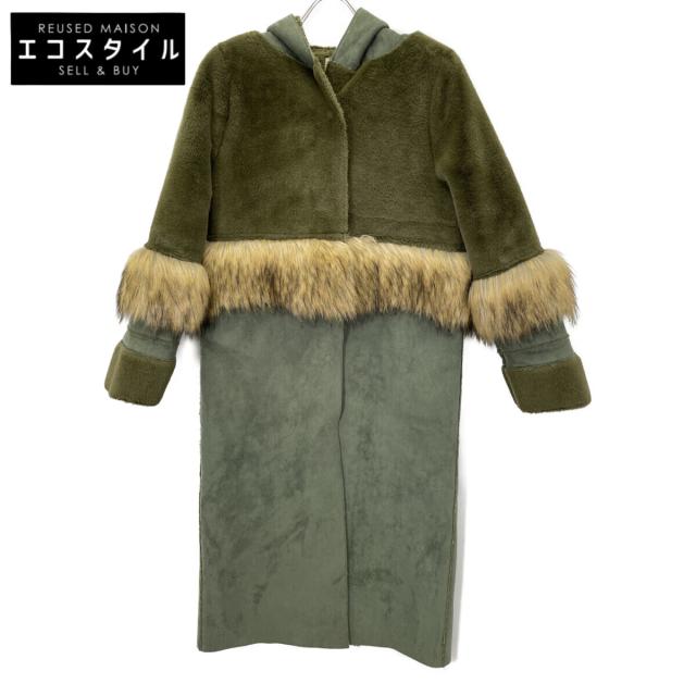 AMERI アメリ コート 表記なし カーキ レディース