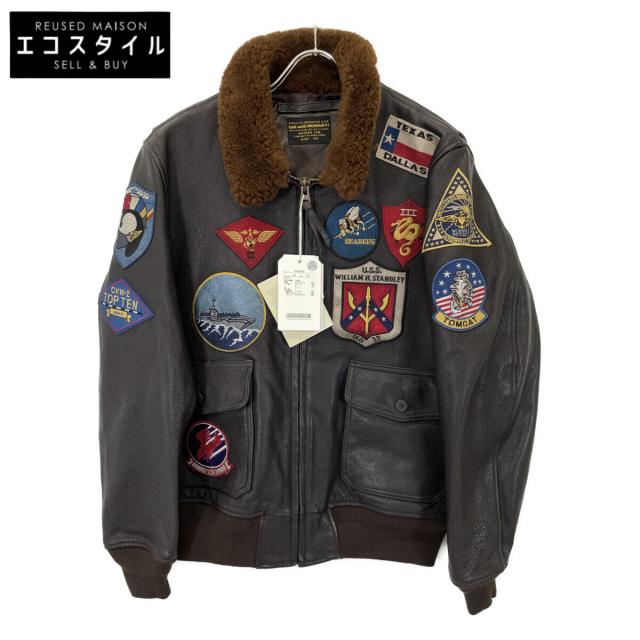 AVIREX アヴィレックス ジャケット 42 ブラウン メンズ