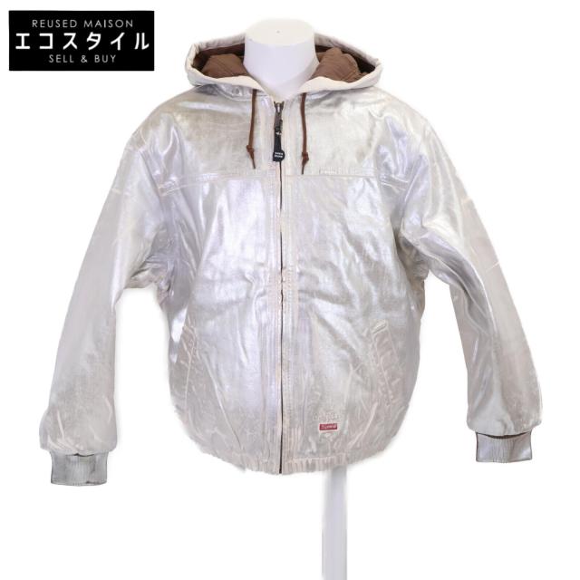 Supreme シュプリーム ジャケット M シルバー メンズ