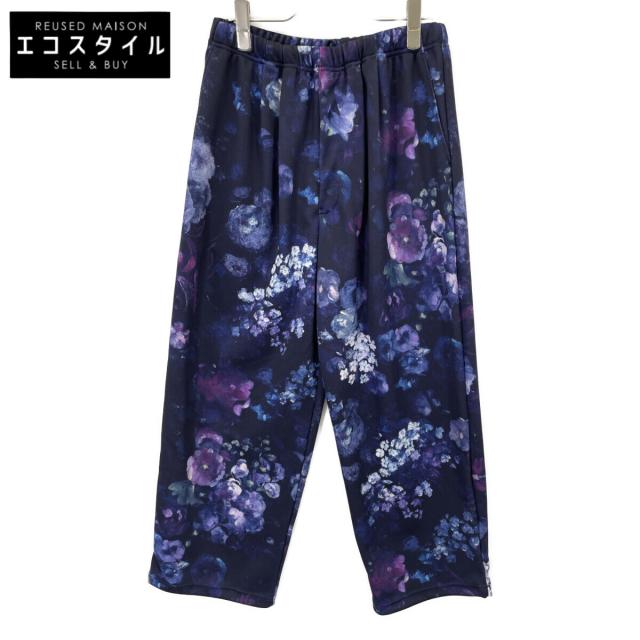 LAD MUSICIAN ラッドミュージシャン ボトムス 42 ブラック×パープル メンズ