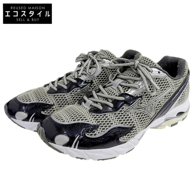 MIZUNO ミズノ シューズ 8.5(US) ブラック/グレー系 メンズ