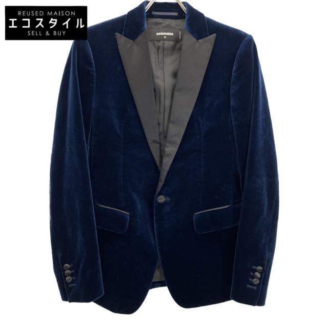 DSQUARED2 ディースクエアード ジャケット 46 ネイビー メンズ