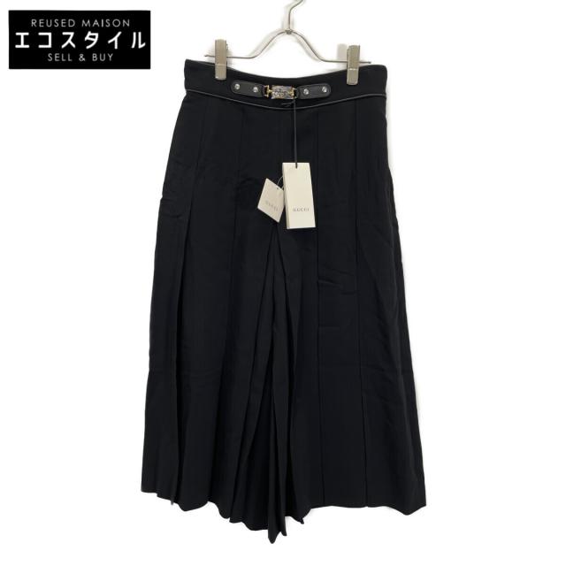 GUCCI グッチ ボトムス 42 ブラック レディース