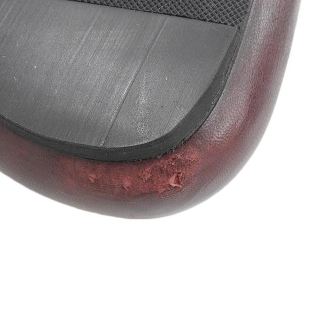 JIL SANDER ジルサンダー シューズ 37 ボルドー レディース