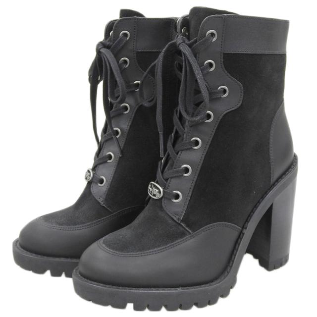 COACH コーチ シューズ 6.5B(US) ブラック レディース