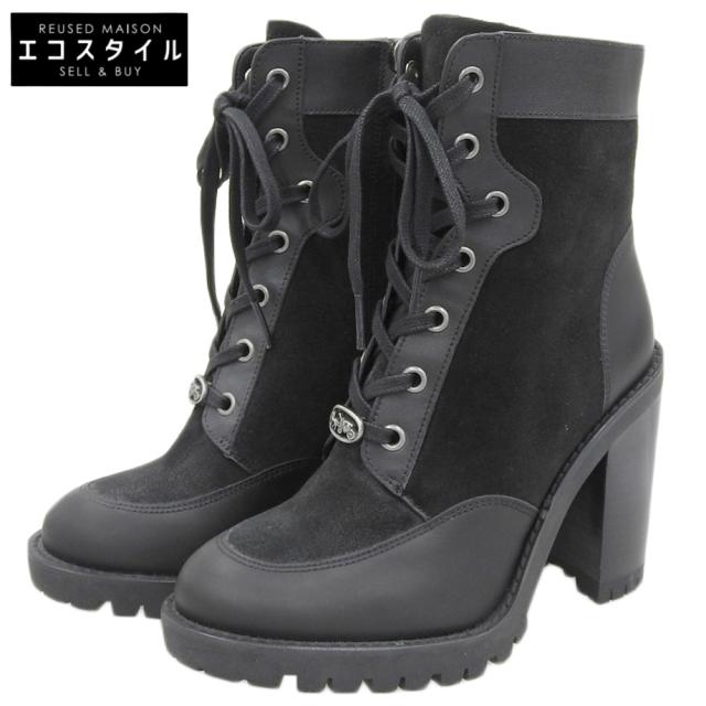 COACH コーチ シューズ 6.5B(US) ブラック レディース