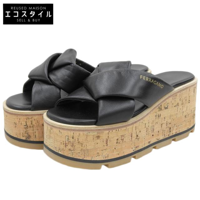 Salvatore Ferragamo サルヴァトーレフェラガモ シューズ 4C ブラック レディース