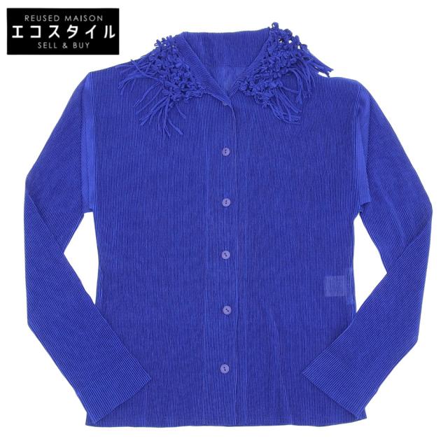 ISSEY MIYAKE イッセイミヤケ トップス 2 ブルー レディース