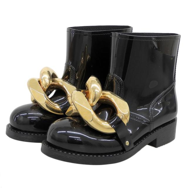 J.W.Anderson ジェイ ダブリュー アンダーソン シューズ 36 ブラック/ゴールド レディース