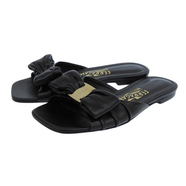 Salvatore Ferragamo サルヴァトーレフェラガモ シューズ 4 ブラック レディース_1