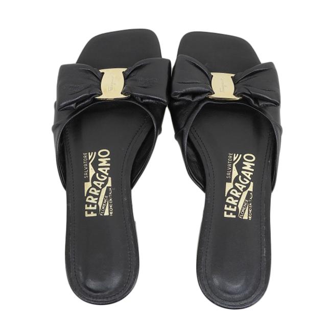 Salvatore Ferragamo サルヴァトーレフェラガモ シューズ 4 ブラック レディース_4