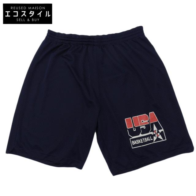 mastermind マスターマインド ボトムス L ネイビー メンズ