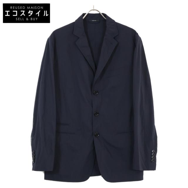 HERMES エルメス ジャケット 48 ネイビー メンズ