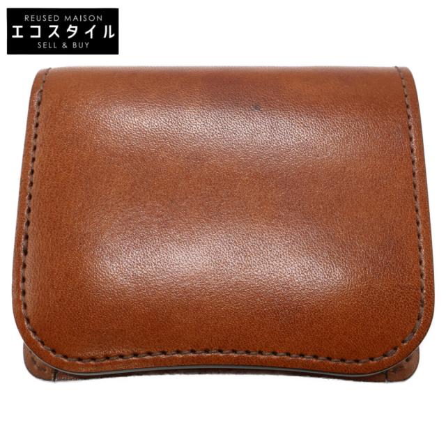 WILDSWANS ワイルドスワンズ 二つ折り財布（小銭入れあり） ダークステイン メンズ