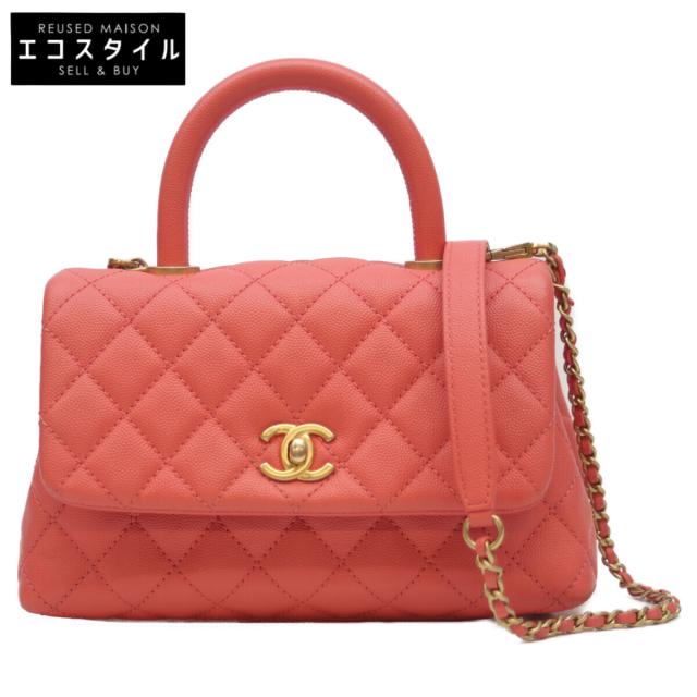 CHANEL シャネル ショルダーバッグ ピンク/GD金具 レディース