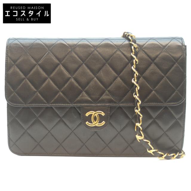 CHANEL シャネル ショルダーバッグ ブラック/GD金具 レディース
