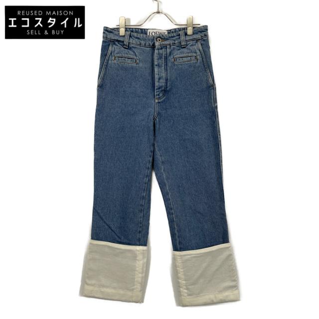 LOEWE ロエベ ボトムス 42 ライトブルー メンズ